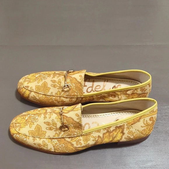 NWOT Sam Edelman Loraine Yellow Loafer size 7 - Picture 8 of 8
